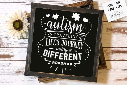 Autism - different roadmap SVG