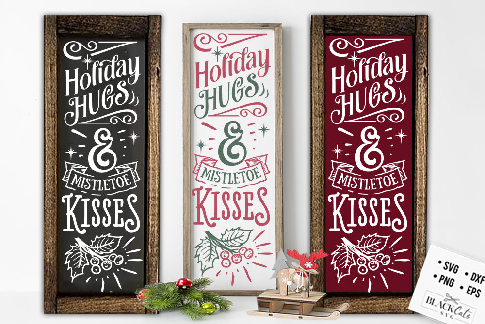 Holiday hugs SVG