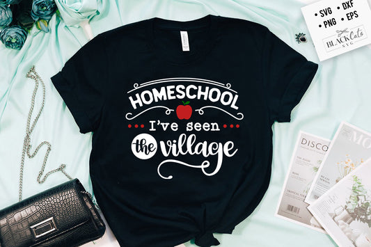 Homeschool I've seen the village SVG