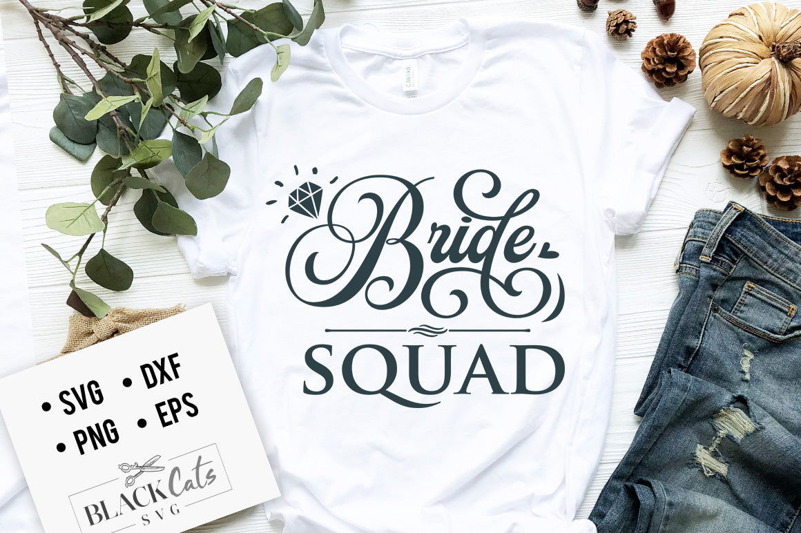 Bridal Squad SVG