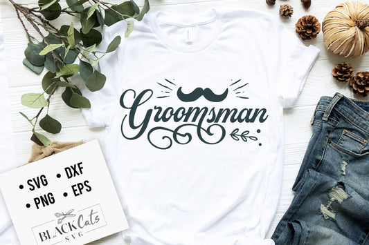 Groomsman SVG