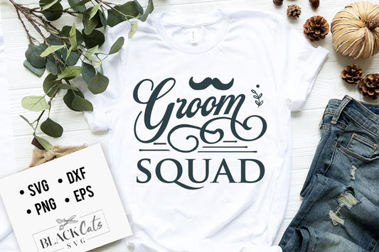 Groom Squad SVG