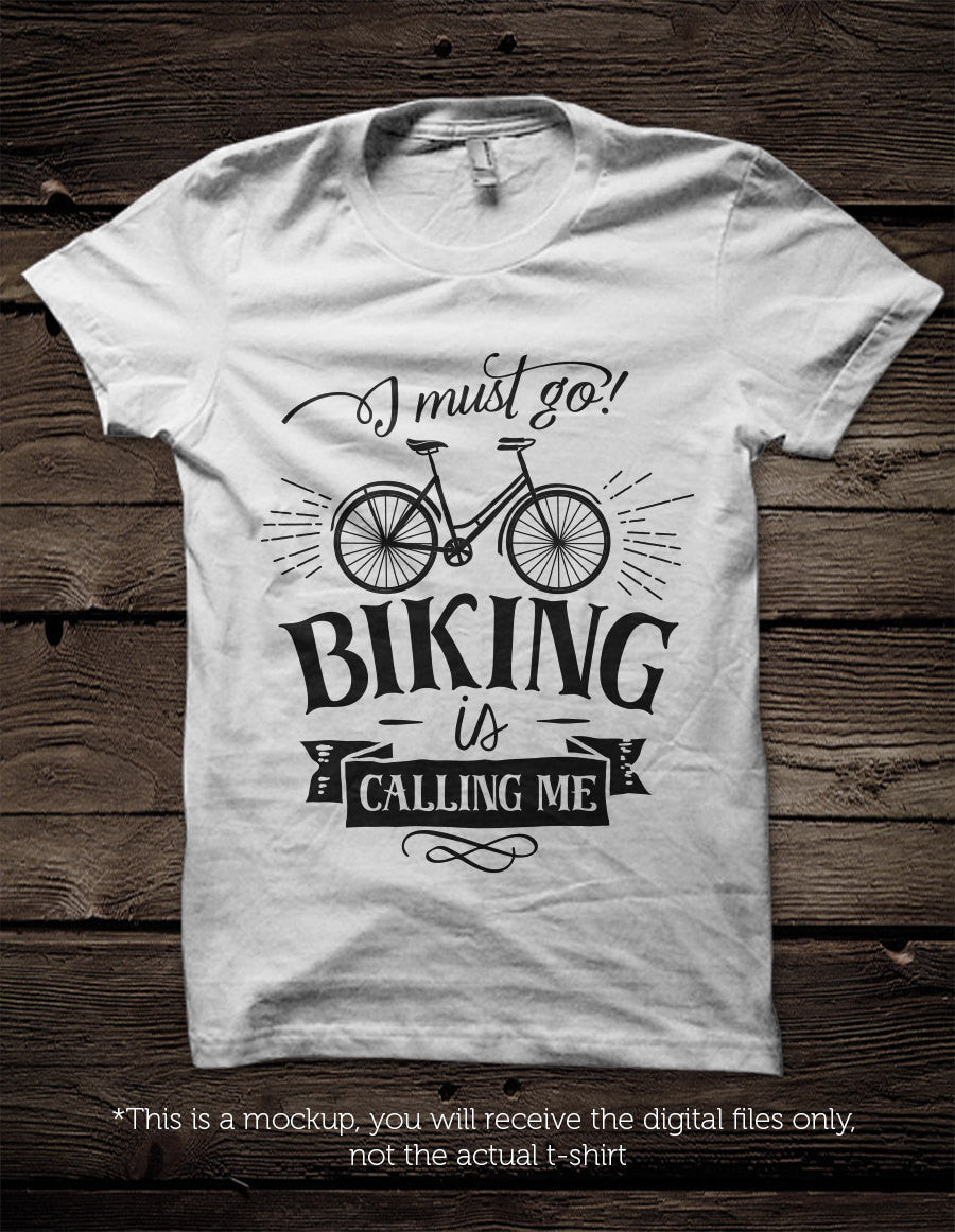 Biking is calling -  SVG file Cutting File Clipart in Svg, Eps, Dxf, Png for Cricut & Silhouette - nature wild arrows svg - BlackCatsSVG