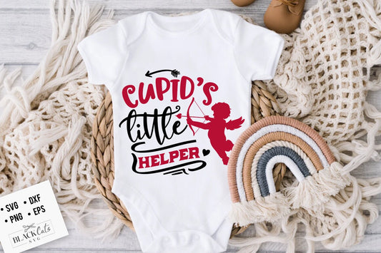 Cupid’s Little Helper SVG, Valentine's Day SVG, Valentine Shirt Svg, Love Svg