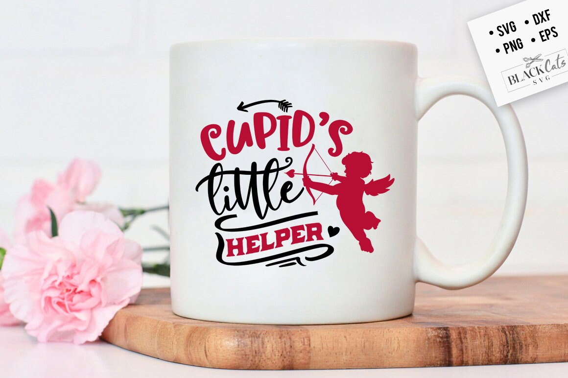 Cupid’s Little Helper SVG, Valentine's Day SVG, Valentine Shirt Svg, Love Svg