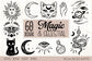 Magic and Celestial SVG bundle 60 designs