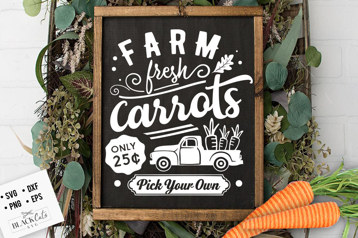 Farm Fresh carrots svg, Cottontail SVG, Easter SVG,  Cottontail Farms SVG, Easter Bunny svg, Vintage Easter svg