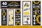 Sunflower Porch signs SVG bundle 40 designs