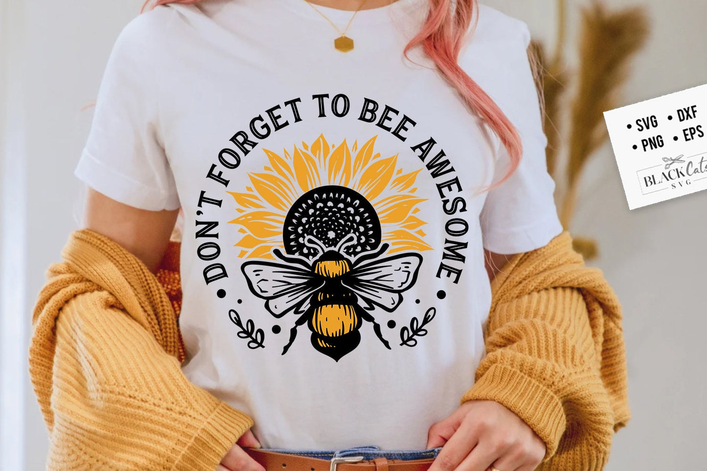 Don't forget to bee awesome svg, Bee svg, Sunflower svg, Honey bee svg, Honey svg, Bee quotes svg,