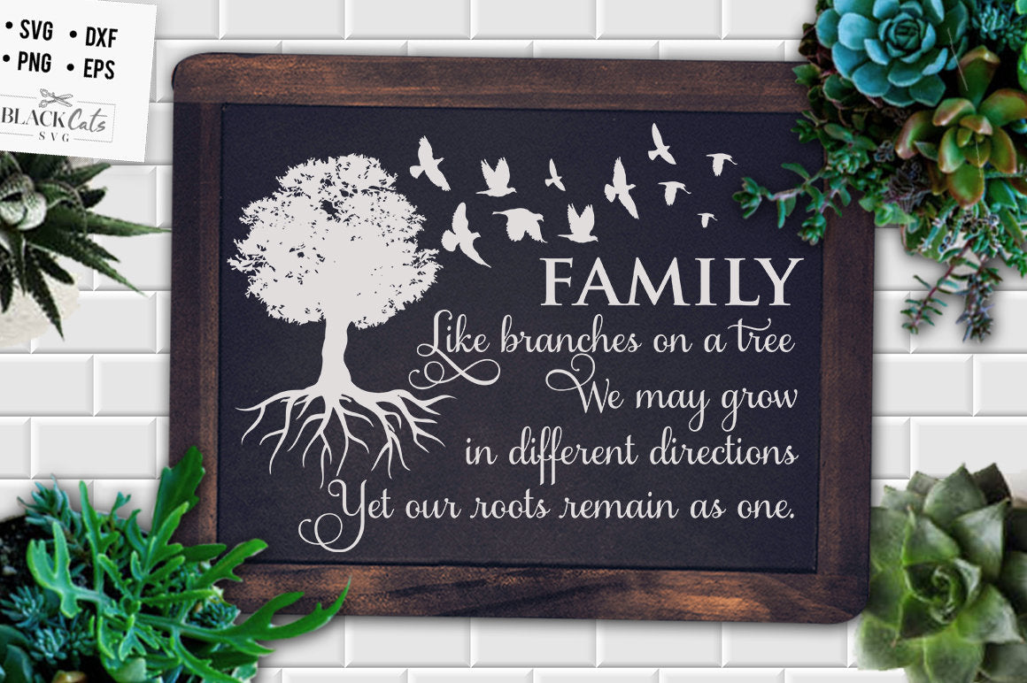 Family like branches on a tree SVG,  Family tree svg, Family svg,Family definition svg, Family quotes svg, Home svg