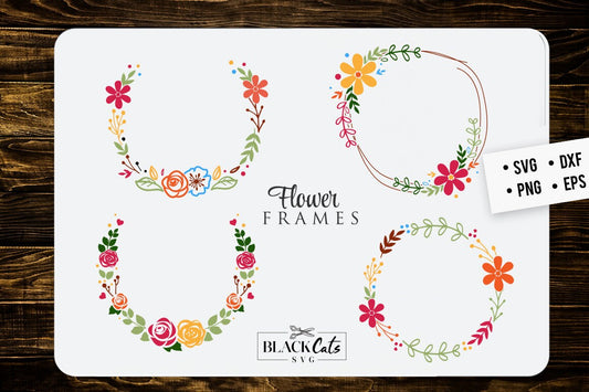 Floral frames SVG, Garden svg, Gardening svg, plants svg, Funny gardening svg, Garden sign svg,