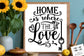 Home is where the love is SVG,  Family tree svg, Family svg,Family definition svg, Family quotes svg, Home svg