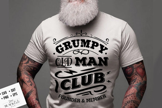 Grumpy old man club svg, Old man svg, Birthday Vintage Svg, Aged to perfection svg, Birthday premium quality t-shirt, Limited edition Svg,