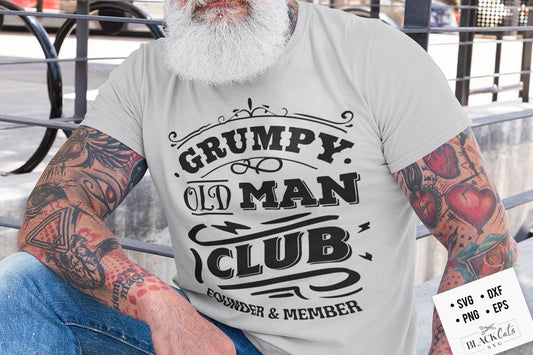 Grumpy old man club svg, Old man svg, Birthday Vintage Svg, Aged to perfection svg, Birthday premium quality t-shirt, Limited edition Svg,