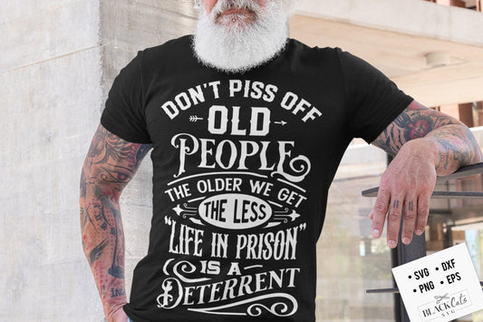 Don't piss off old people svg, Birthday Vintage Svg, Aged to perfection svg, Birthday Limited edition svg