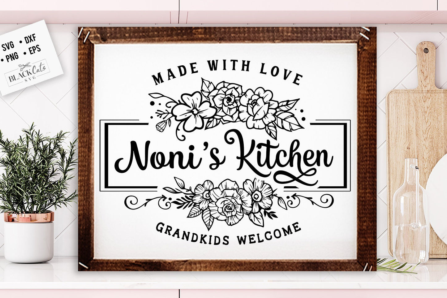 Noni's kitchen svg, Grandma's kitchen SVG, nana's kitchen svg, Kitchen svg, Pot Holder Svg, Kitchen svg