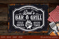 Dad's Bar and Grill svg, Bar and grill label svg, Barbecue svg, Grilling svg, Father's day gift svg, BBQ Cut File, Funny Apron svg