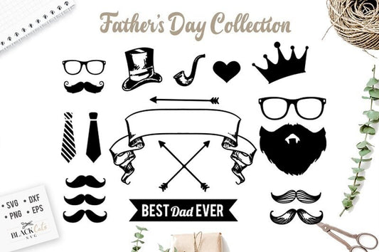 Father's Day Clipart set 20 Designs